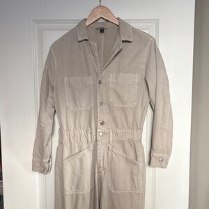Universal Thread Women’s Beige Utility Jumpsuit